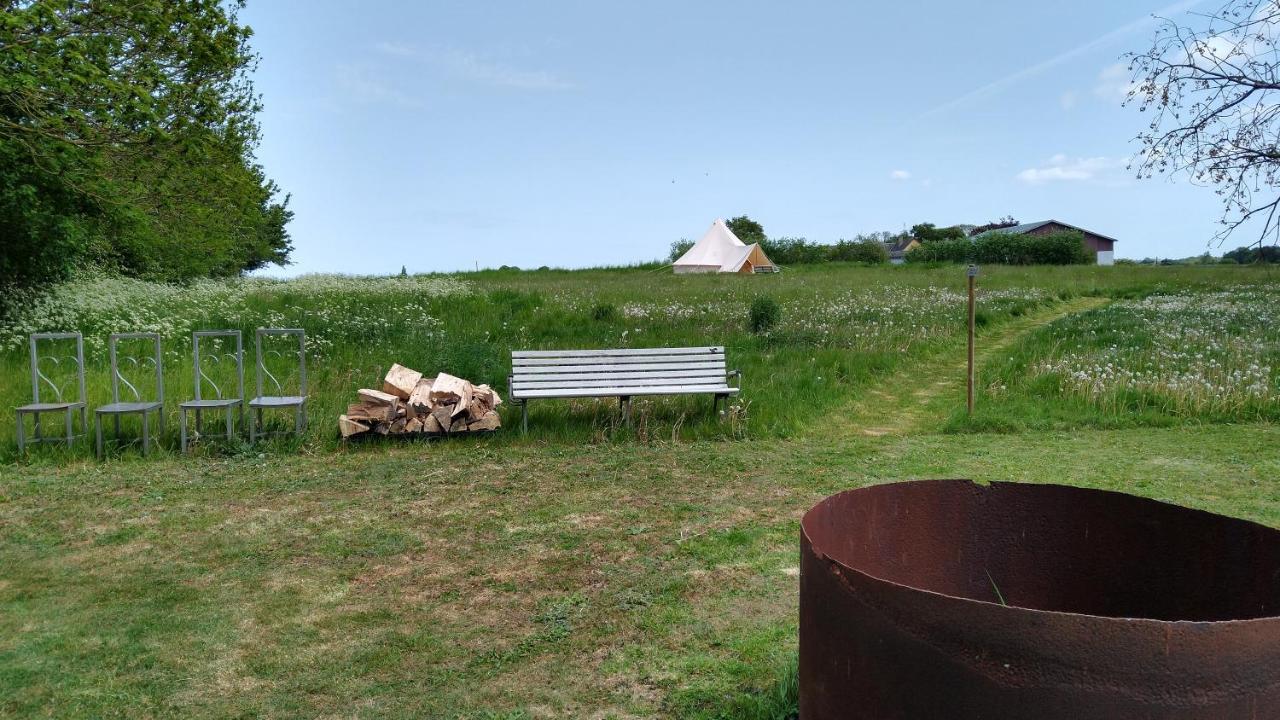 Cosy Farmhouse Glamping Stege Exterior photo